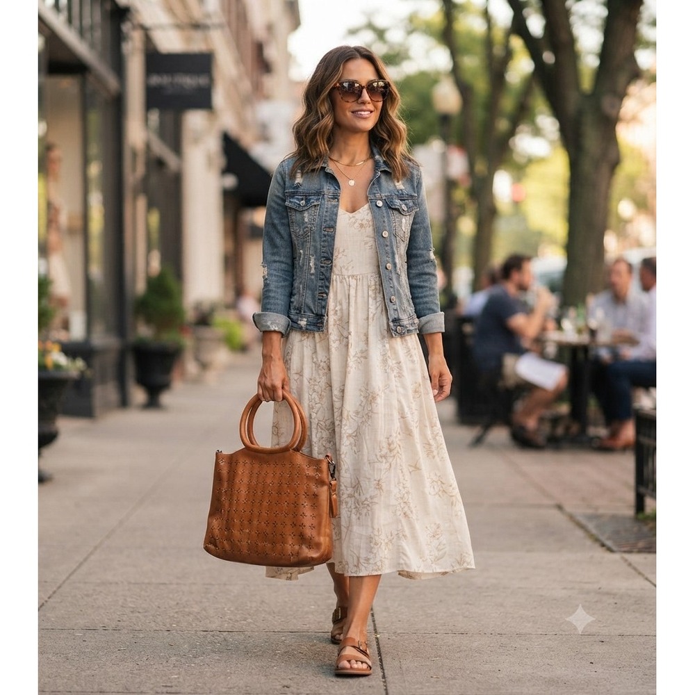 Latico Women's Saddle Artisan Starstruck Tote Bag Leather Laser Cut Boho Purse